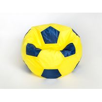 Кресло-мешок "Мяч" Оксфорд жёлто-синий