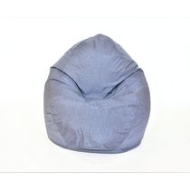Кресло-мешок "МАКСИ" рогожка серый
