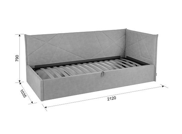 Кровать с подъемным механизмом Квест (Тахта)
