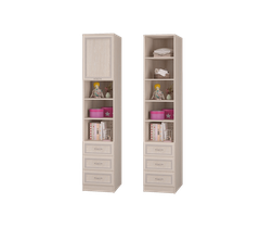 Шкаф для книг с ящиками и дверкой Верона детская
