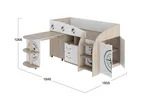 Кровать комбинированная детская Немо