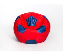 Кресло-мешок "Мяч" Оксфорд красно-синий