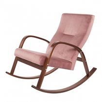 Кресло-качалка Ирса 382 розовое в гостиную