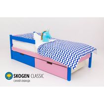 Детская кровать «Svogen classic синий-лаванда»