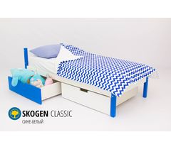 Детская кровать «Svogen classic сине-белый»