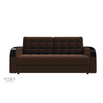 Прямой диван Остин HB-178-16 (Велюр) тик-так