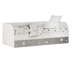 Кровать детская "Трио" КРП-01 с подъёмным механизмом Звездное детство