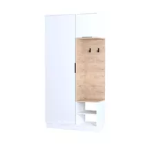 Шкаф комбинированный для прихожей Лофт Визит-3 В3-1