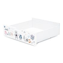 Ящик для кровати "Svogen белый/мишки"