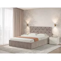 Кровать № 16 (каретка-ромбы) с основанием без ПМ