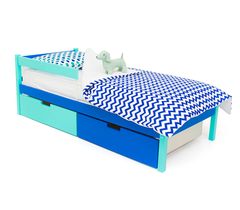 Детская кровать «Svogen classic мятно-синий»