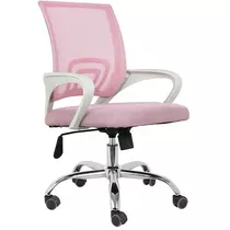 Кресло офисное BN-7166 (хром/каркас белый)
