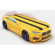 Кровать-машинка Romack Romeo-M 3D желтый