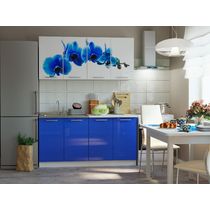 Кухонный гарнитур Риал 1600 синий