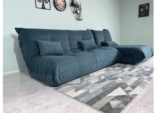 Диван Мазератти Люкс с оттоманкой книжка