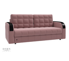 Прямой диван Остин HB-178-18 (Велюр) тик-так