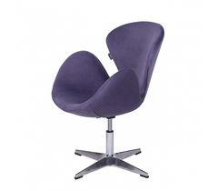 Кресло Беннет-2 1090 фиолетовое в стиле модерн
