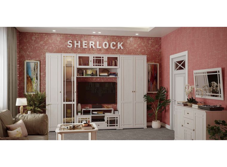Sherlock 1 (Шерлок гостиная) Шкаф МЦН